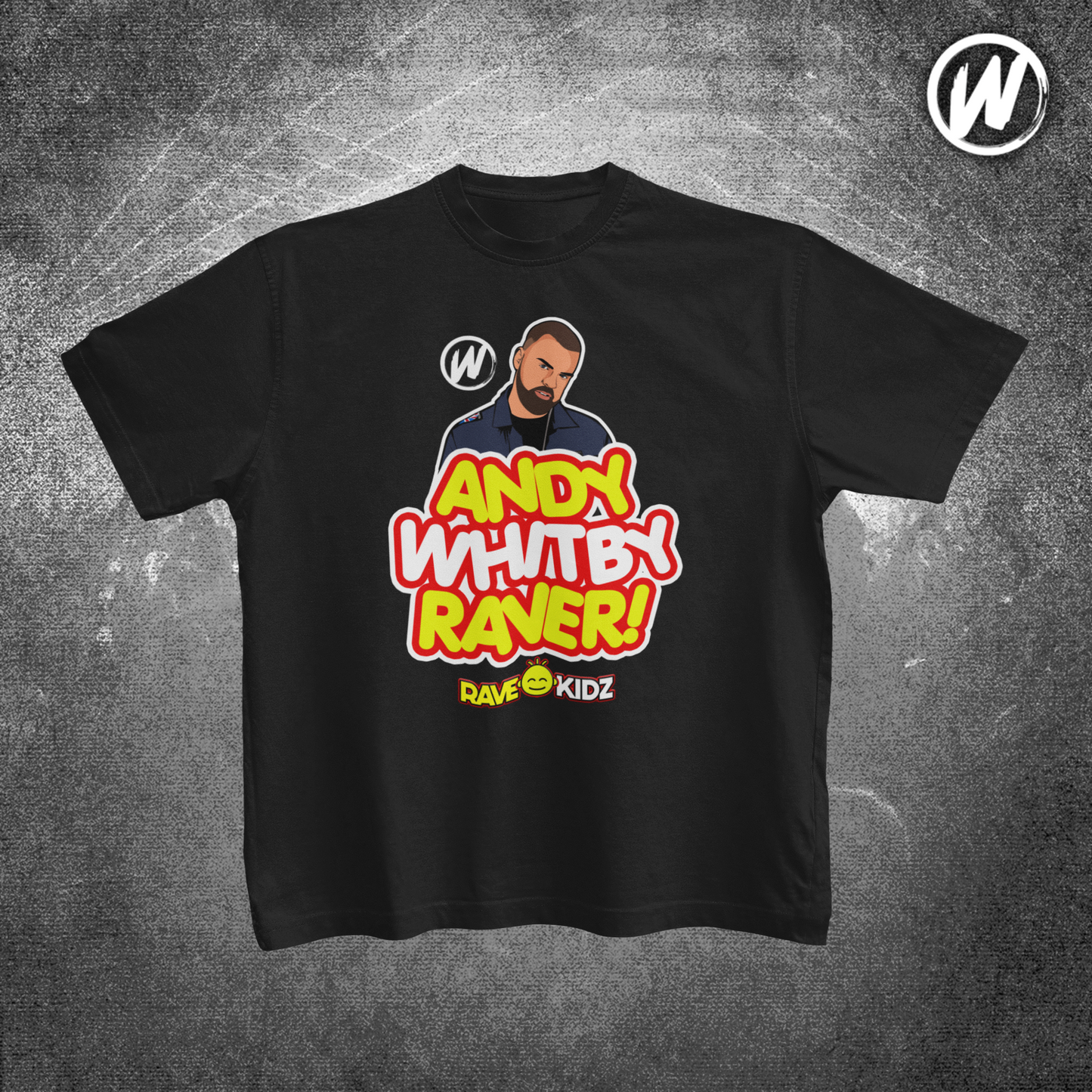 Rave Kidz - Whitby Raver - T-shirt (Black)