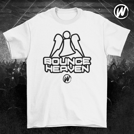 Bounce Heaven - logo t-shirt (White)